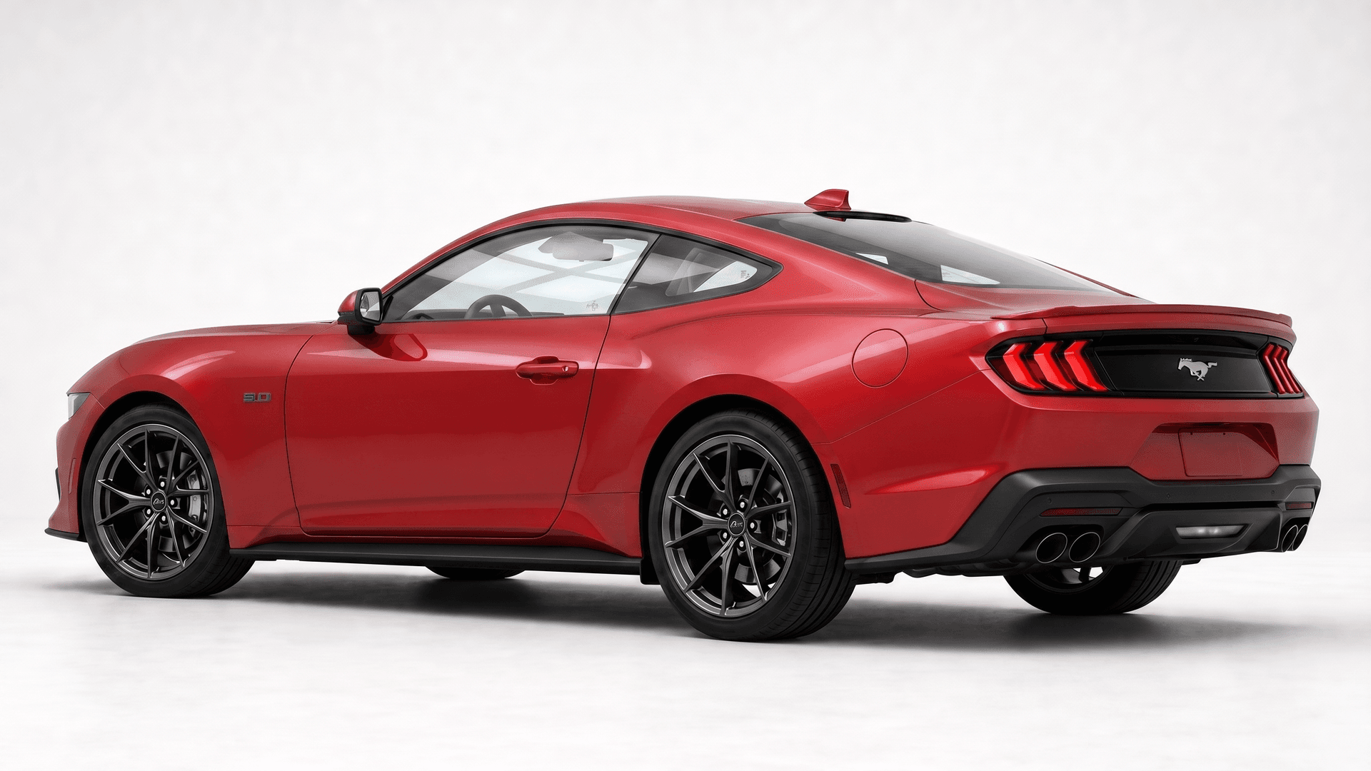 2026 Ford Mustang in Race Red