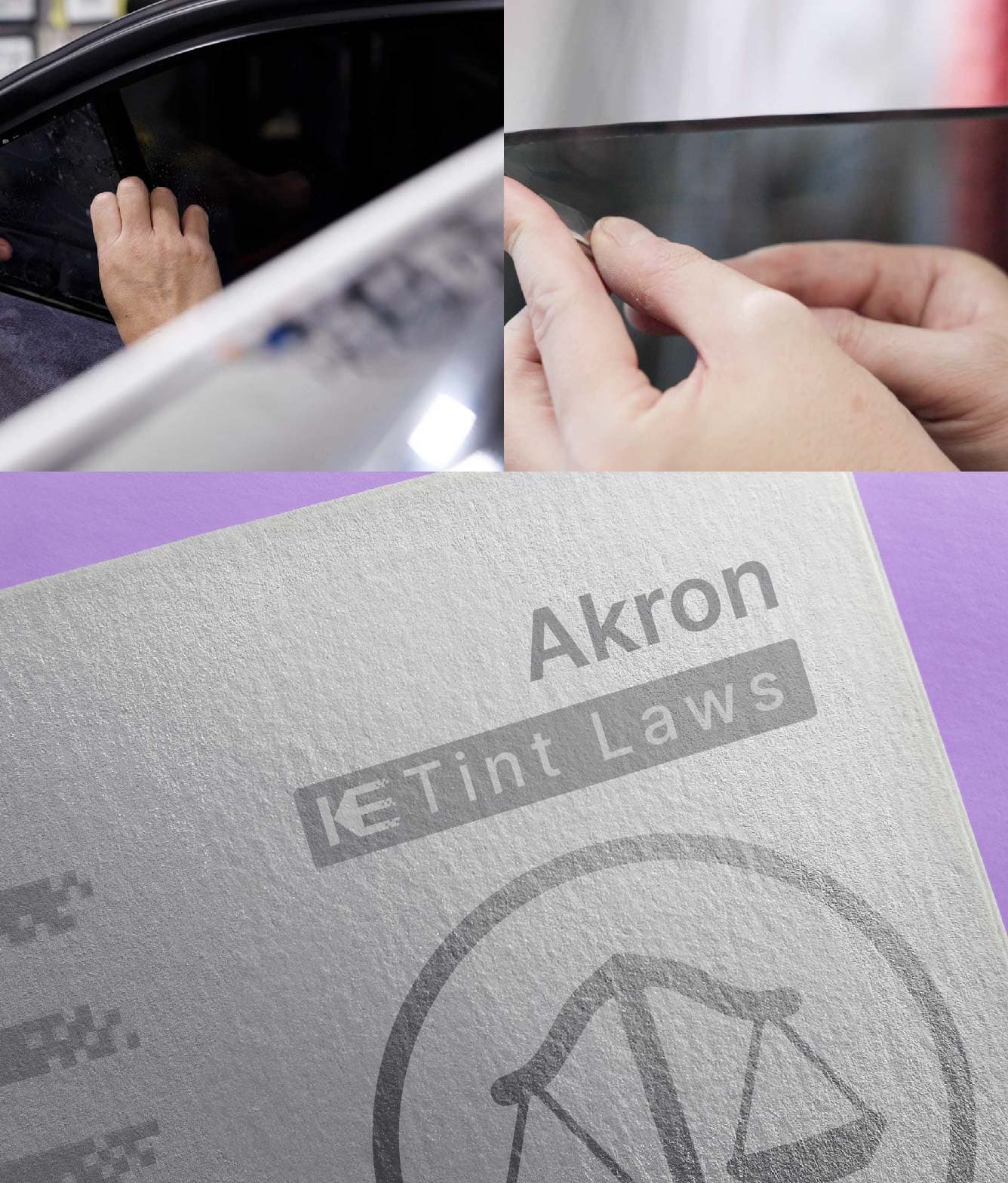 Window Tint Law Guide for Akron Ohio