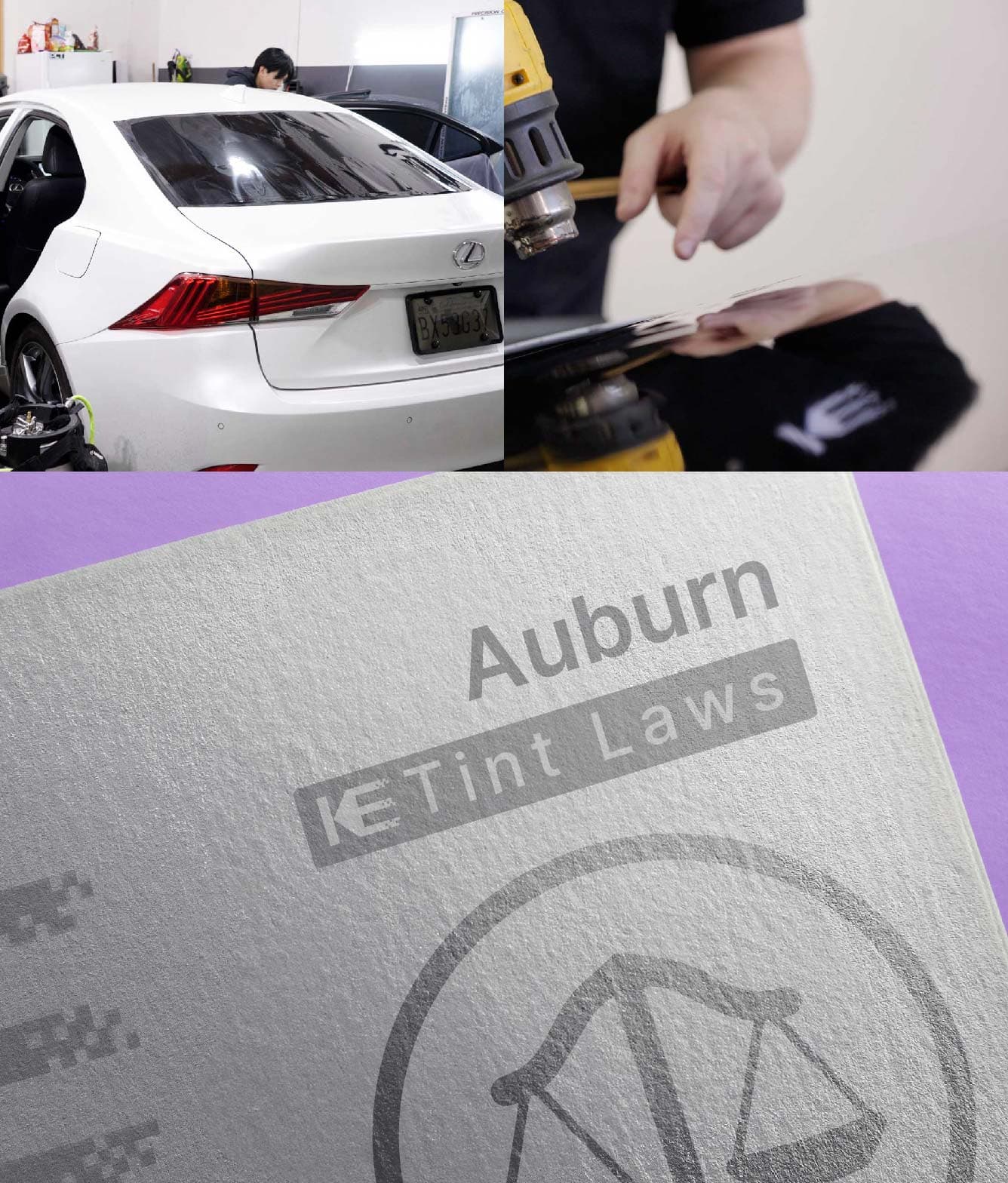 Window Tint Law Guide for Auburn Massachusetts