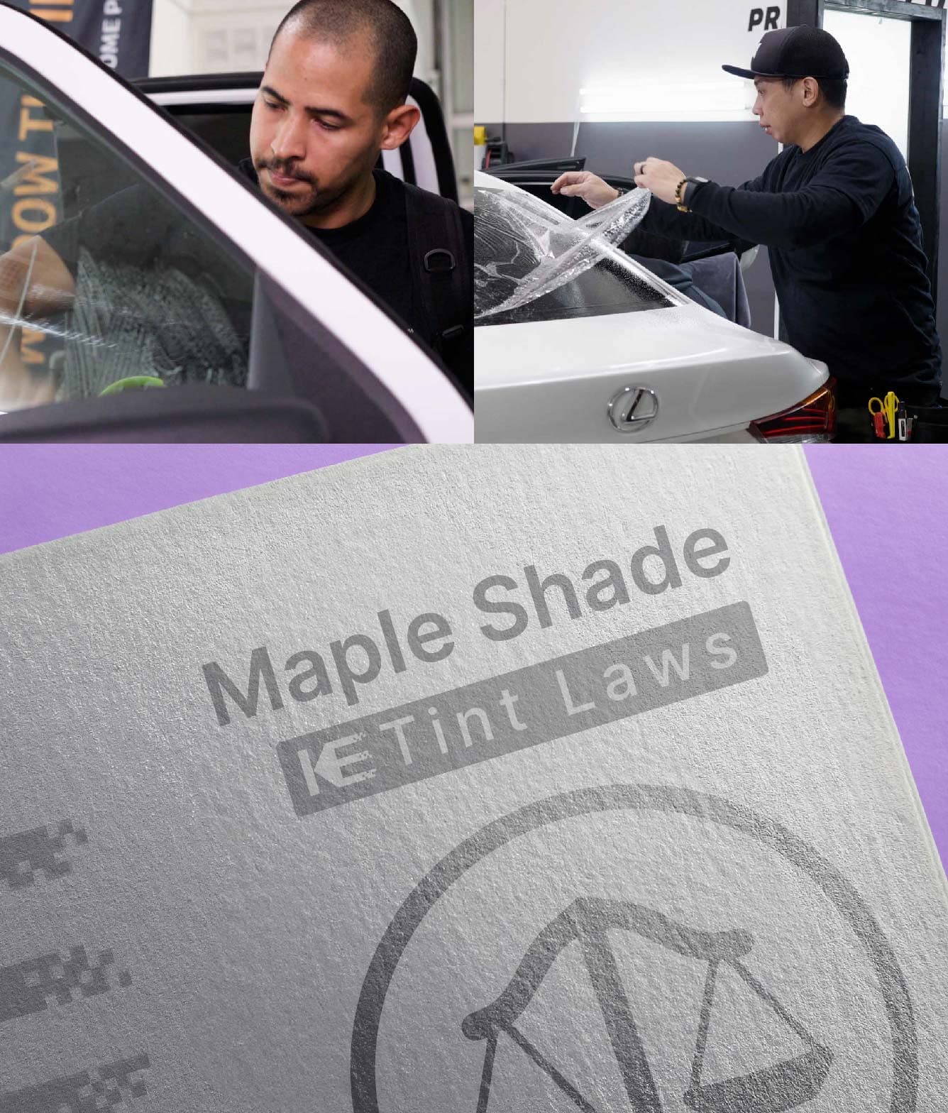 Window Tint Law Guide for Maple Shade New Jersey