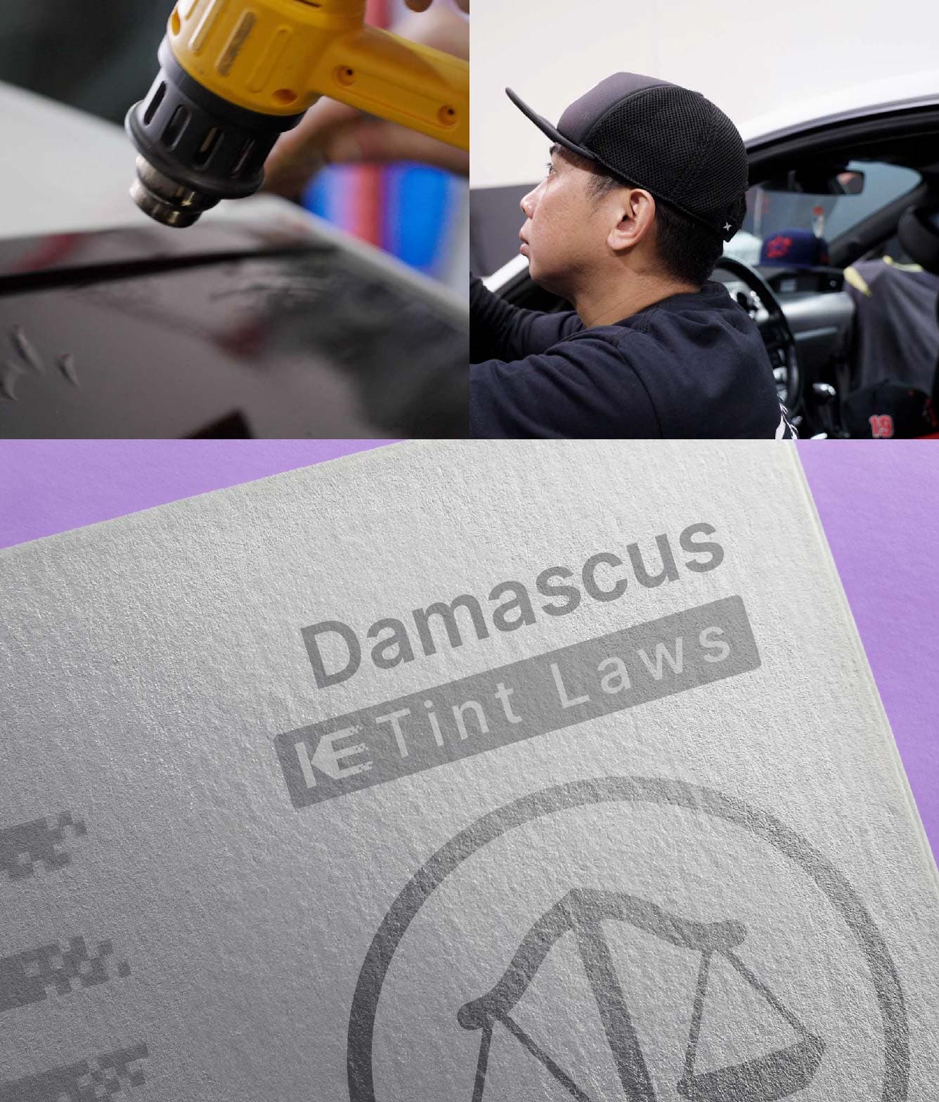 Window Tint Law Guide for Damascus Maryland