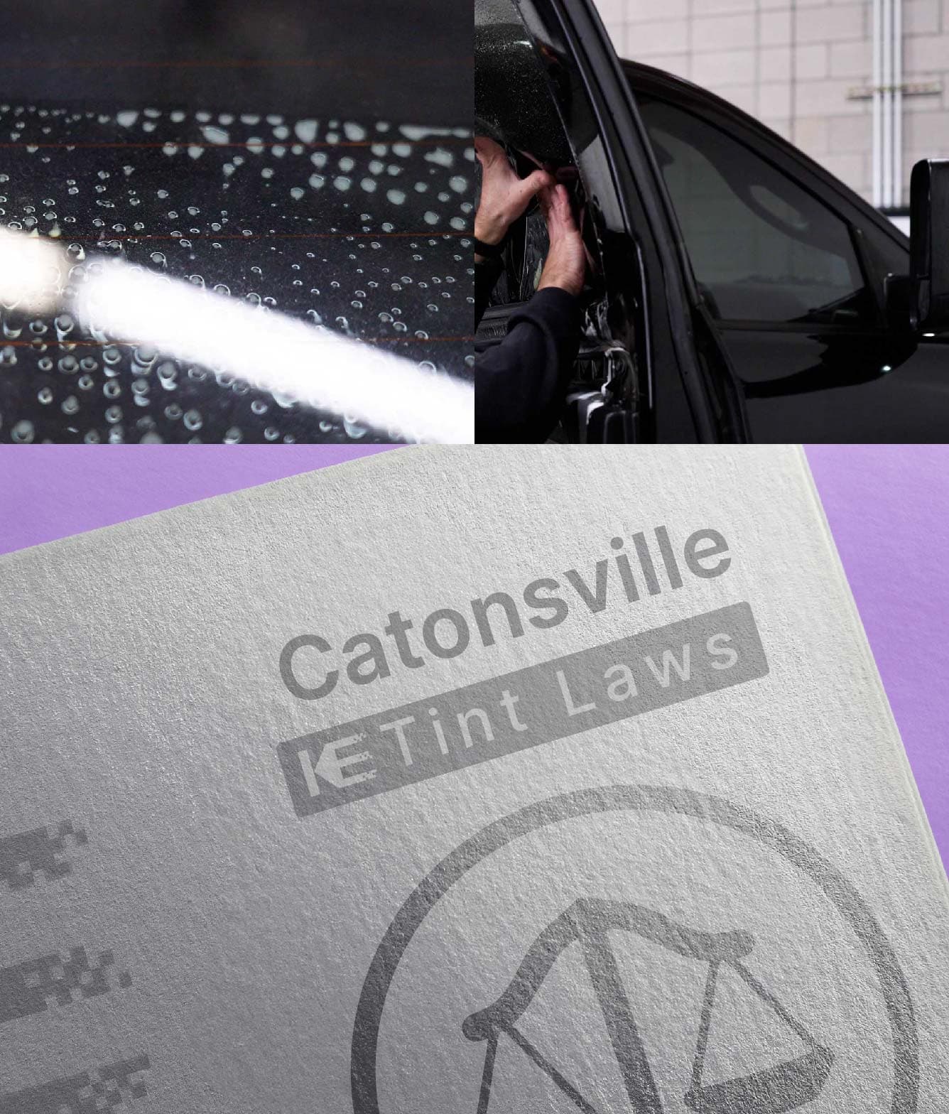 Window Tint Law Guide for Catonsville Maryland