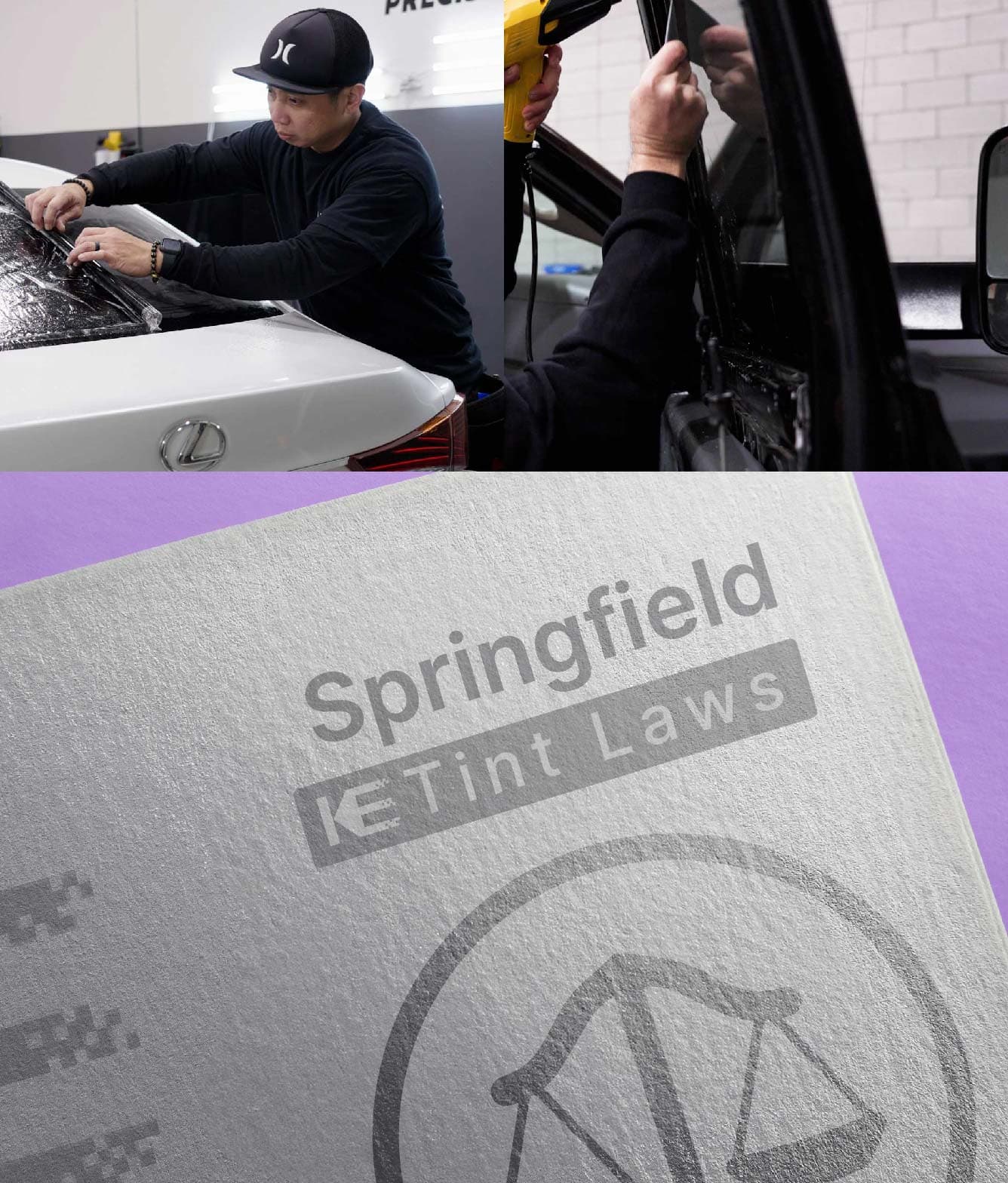 Window Tint Law Guide for Springfield Virginia