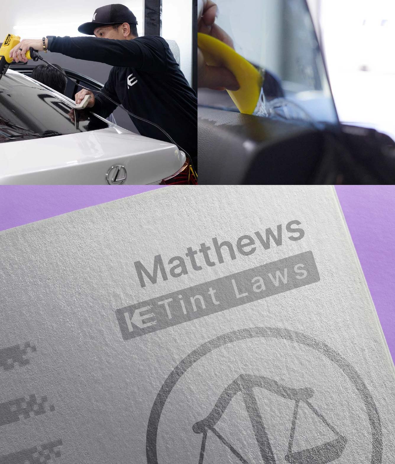 Window Tint Law Guide for Matthews North Carolina