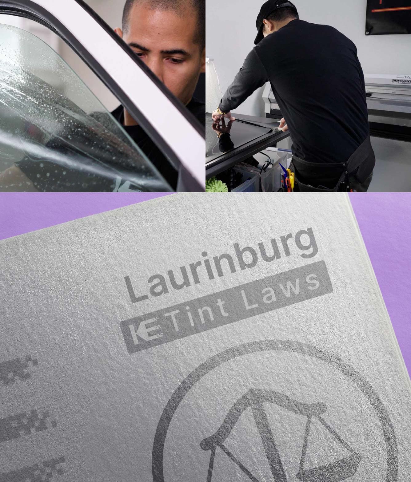 Window Tint Law Guide for Laurinburg North Carolina