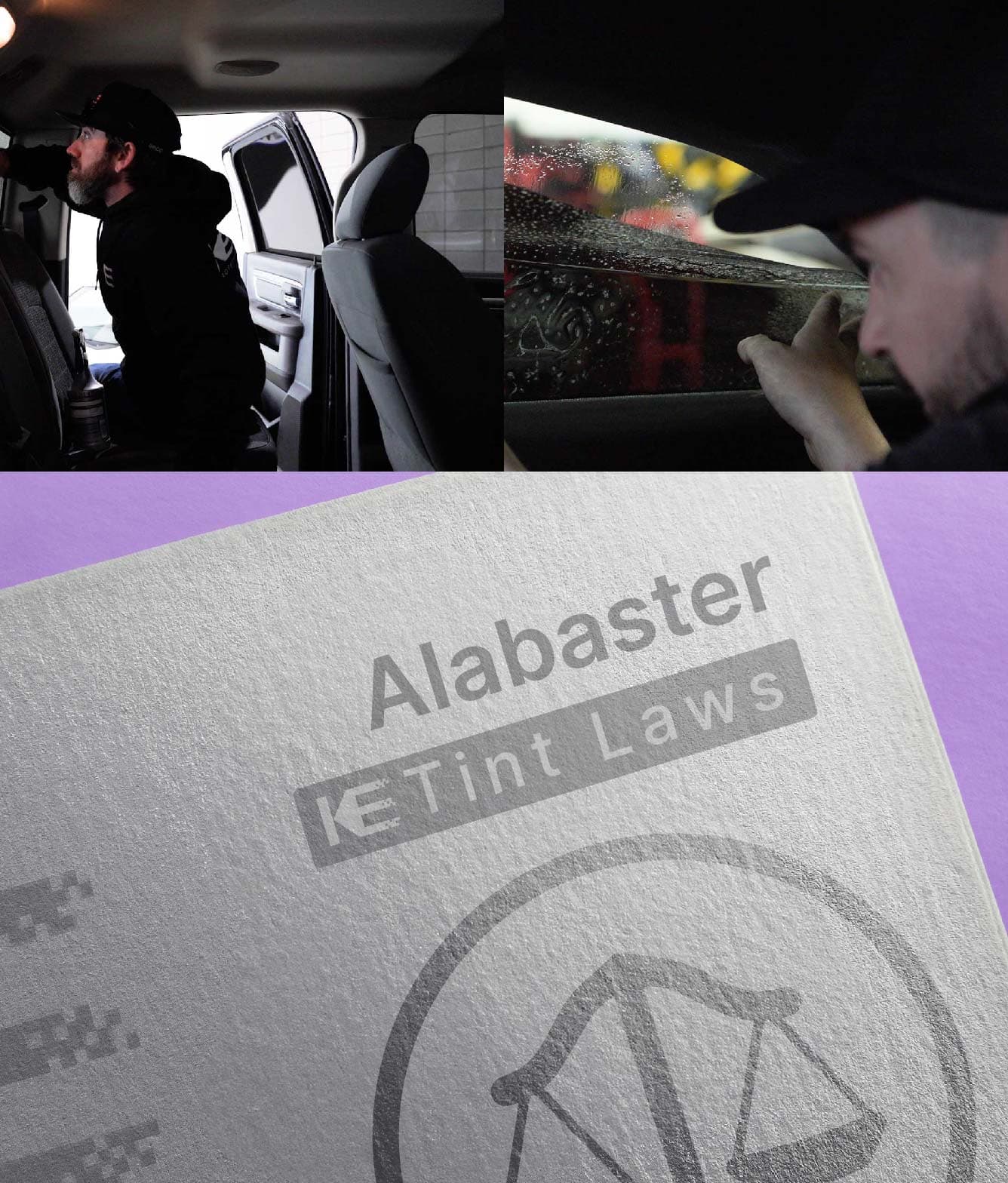 Window Tint Law Guide for Alabaster Alabama