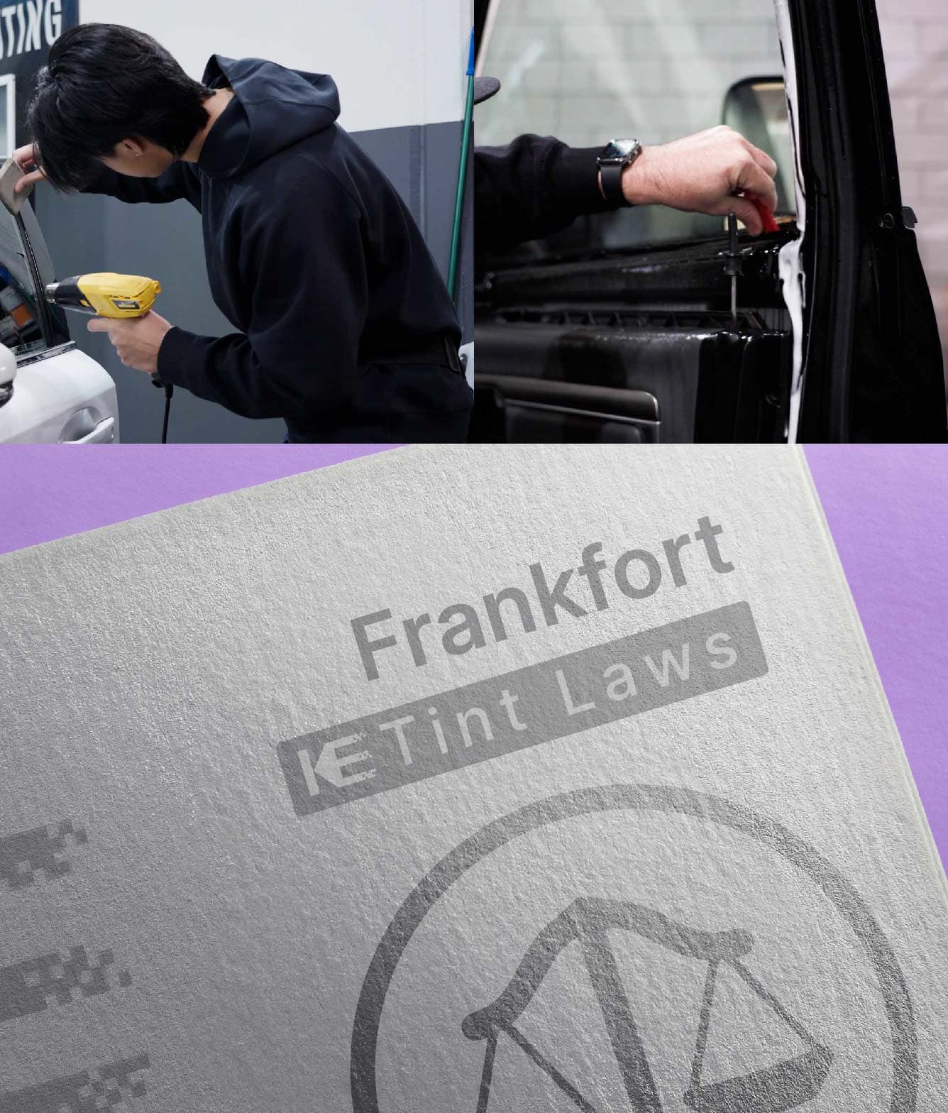 Window Tint Law Guide for Frankfort Kentucky