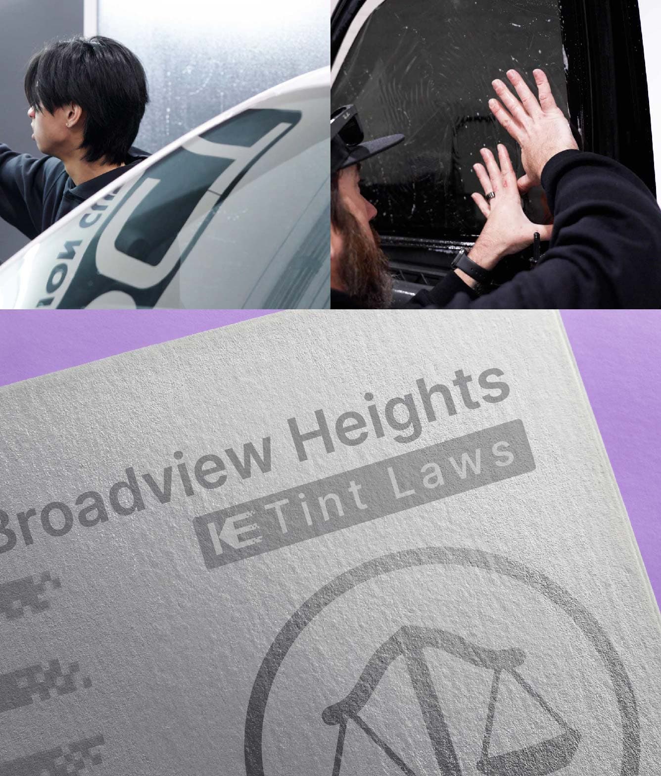 Window Tint Law Guide for Broadview Heights Ohio