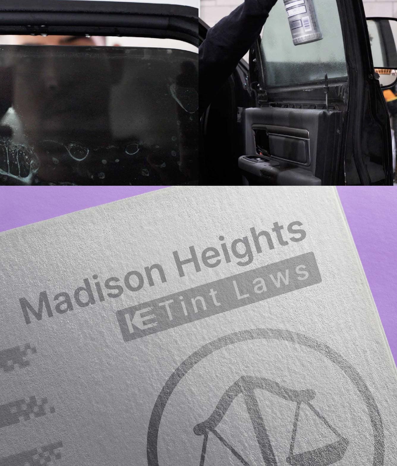 Window Tint Law Guide for Madison Heights Michigan