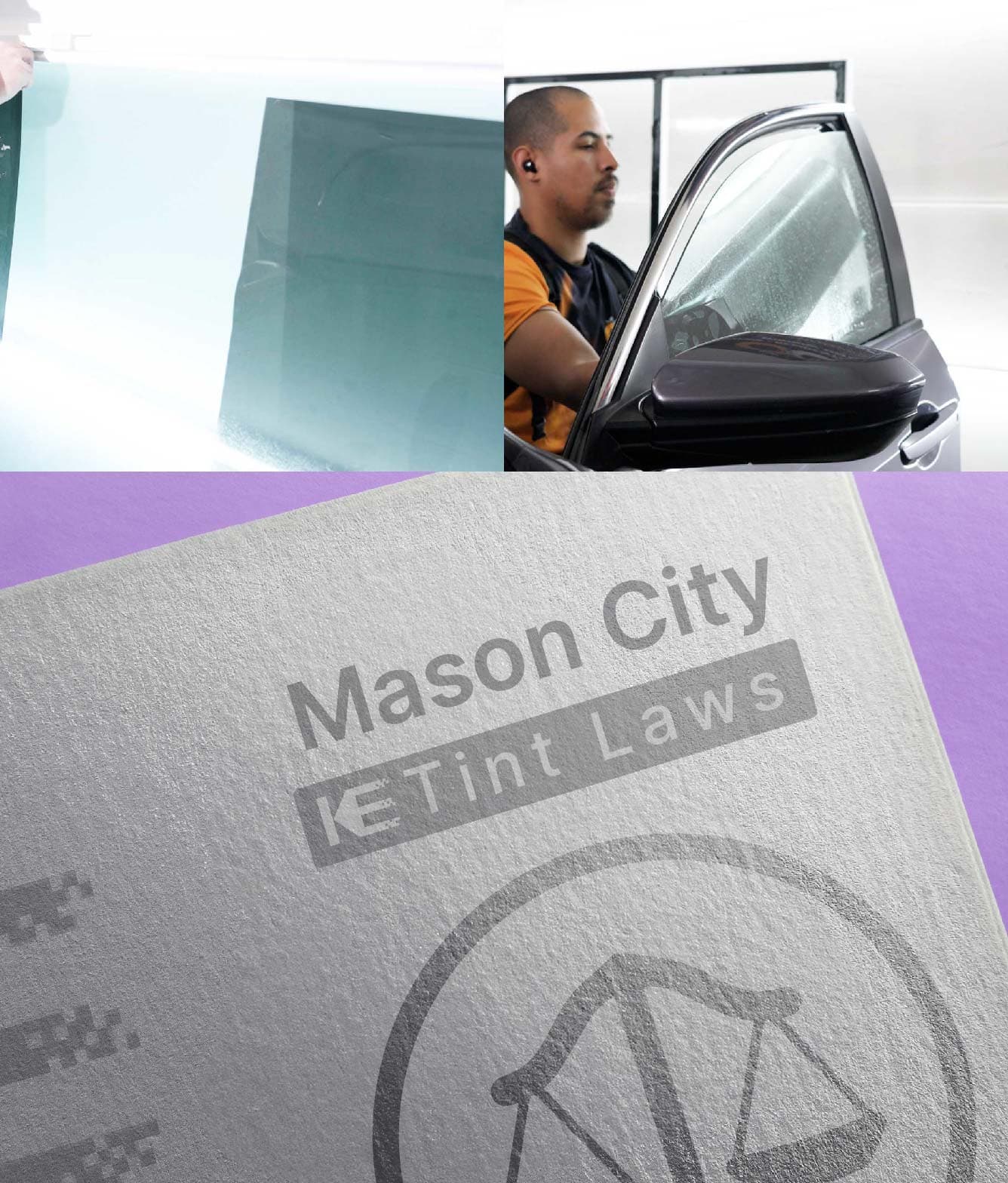 Window Tint Law Guide for Mason City Iowa