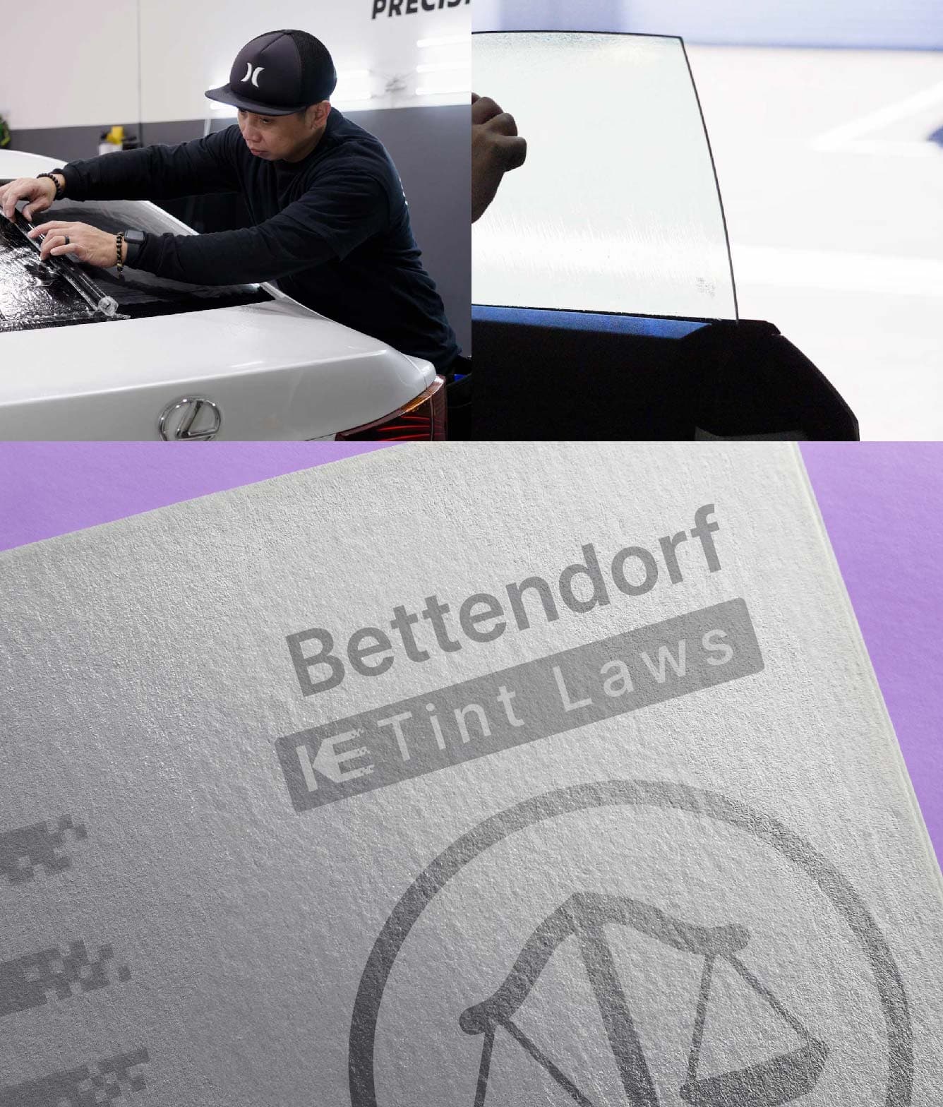 Window Tint Law Guide for Bettendorf Iowa