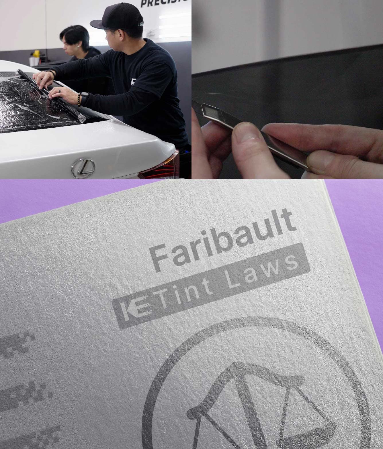 Window Tint Law Guide for Faribault Minnesota