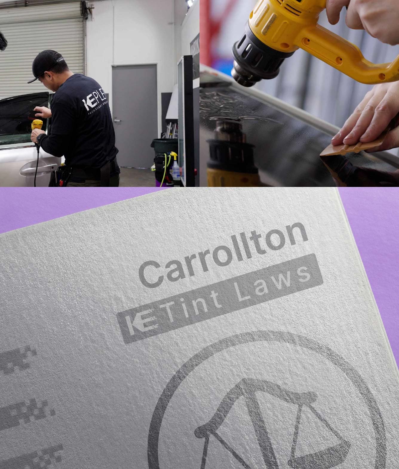 Window Tint Law Guide for Carrollton Texas
