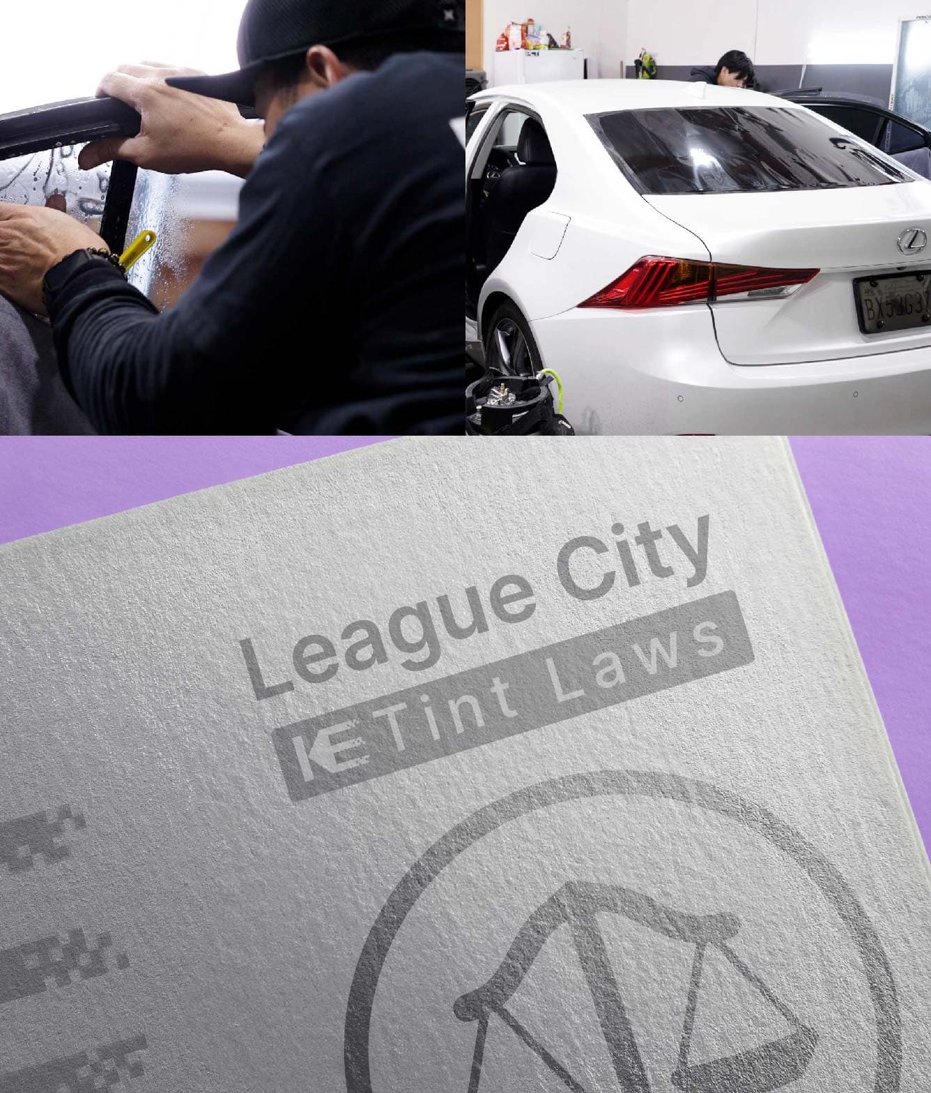 Window Tint Law Guide for League City Texas