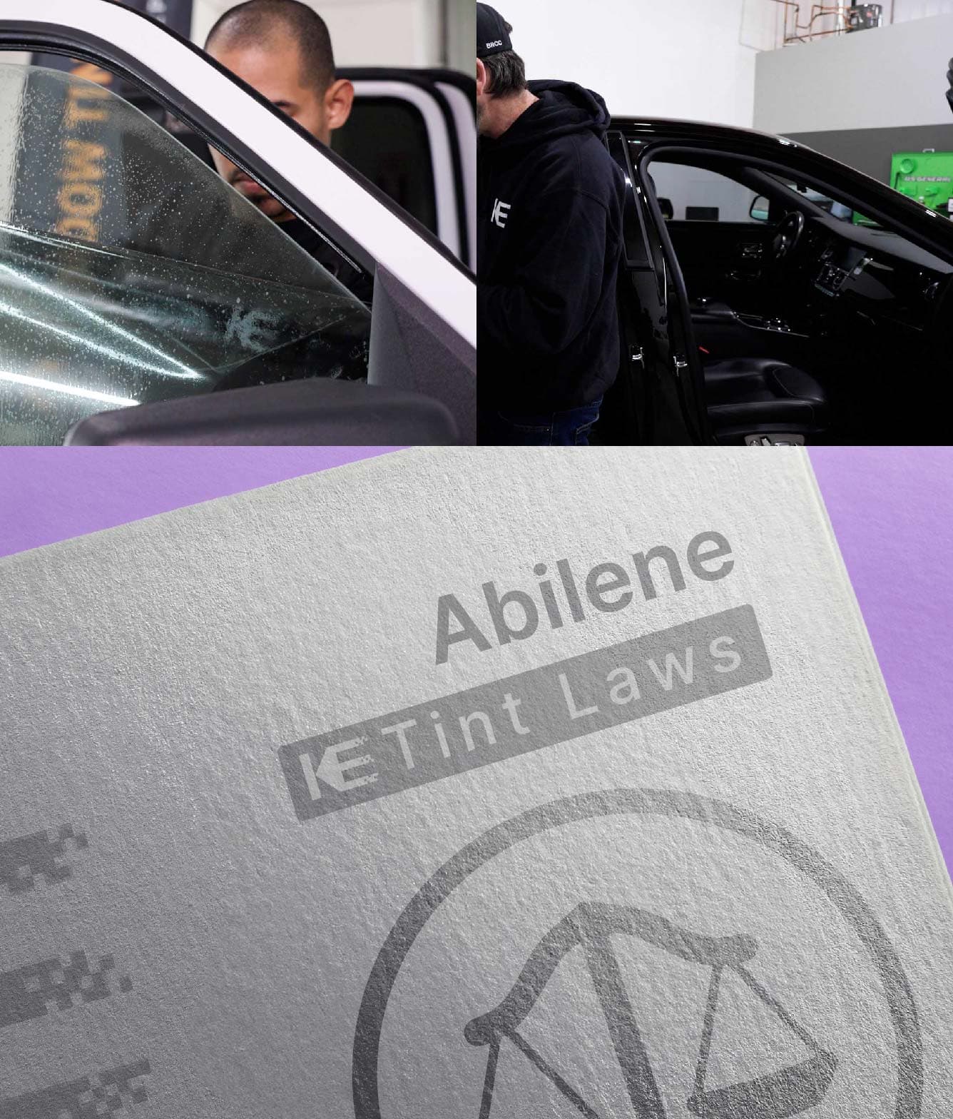 Window Tint Law Guide for Abilene Texas