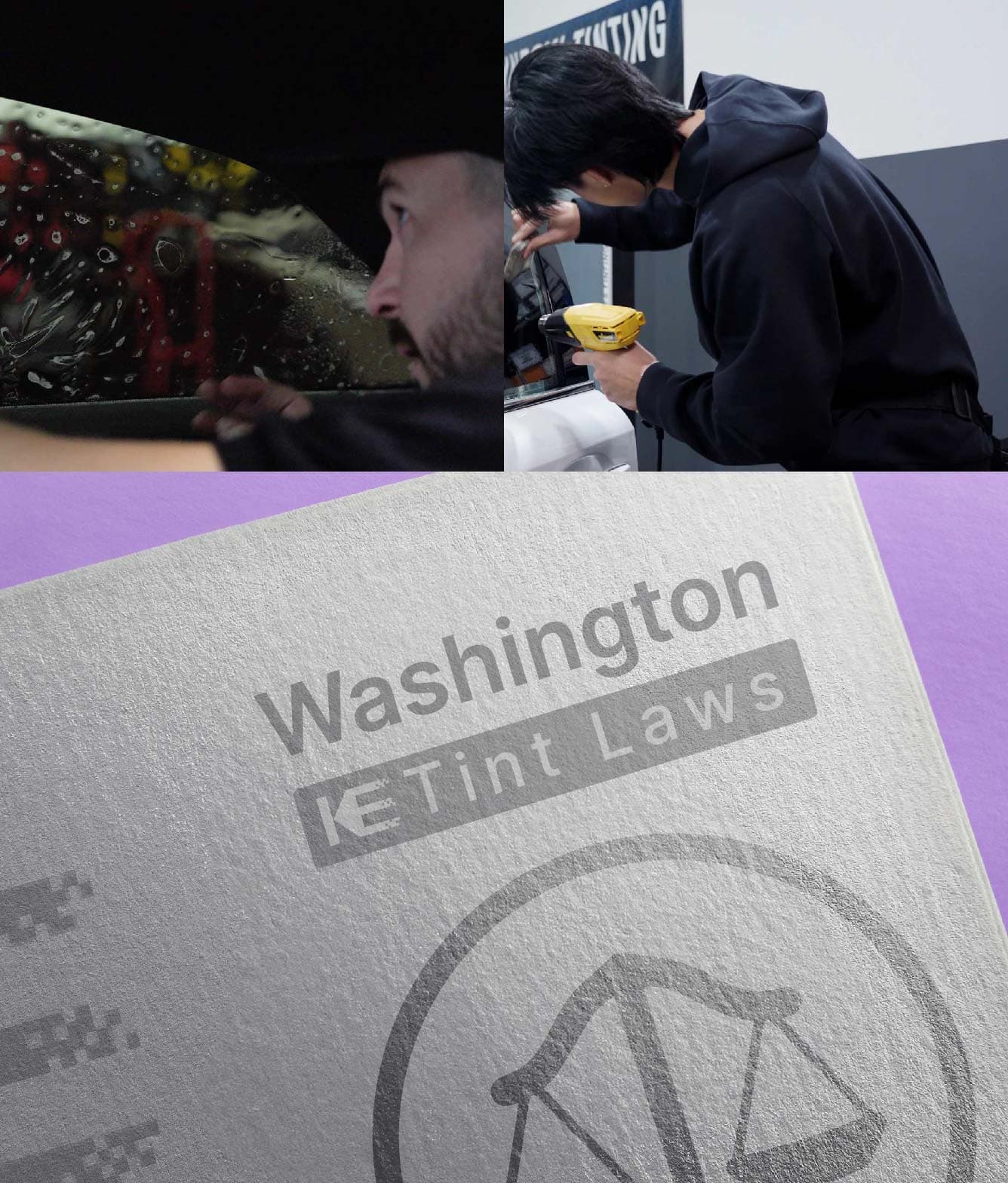 Window Tint Law Guide for Washington Utah