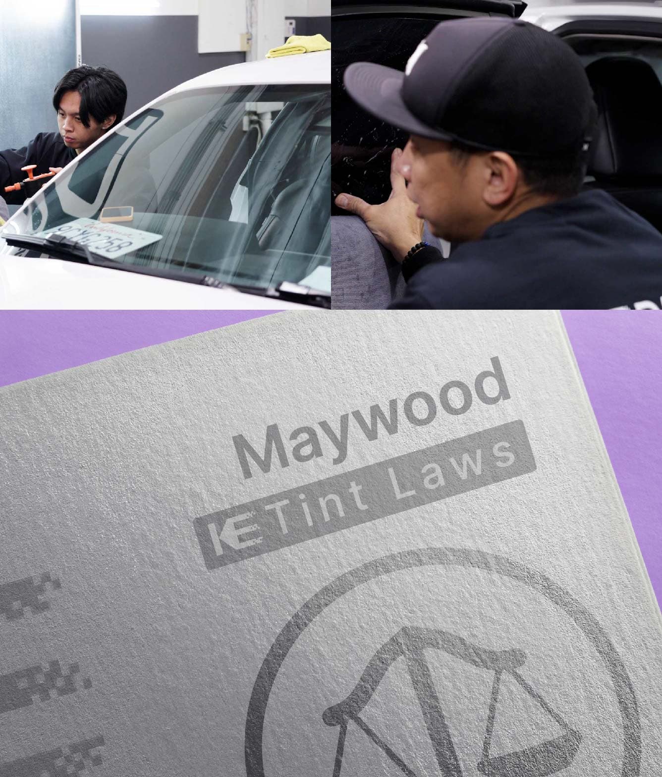 Window Tint Law Guide for Maywood California