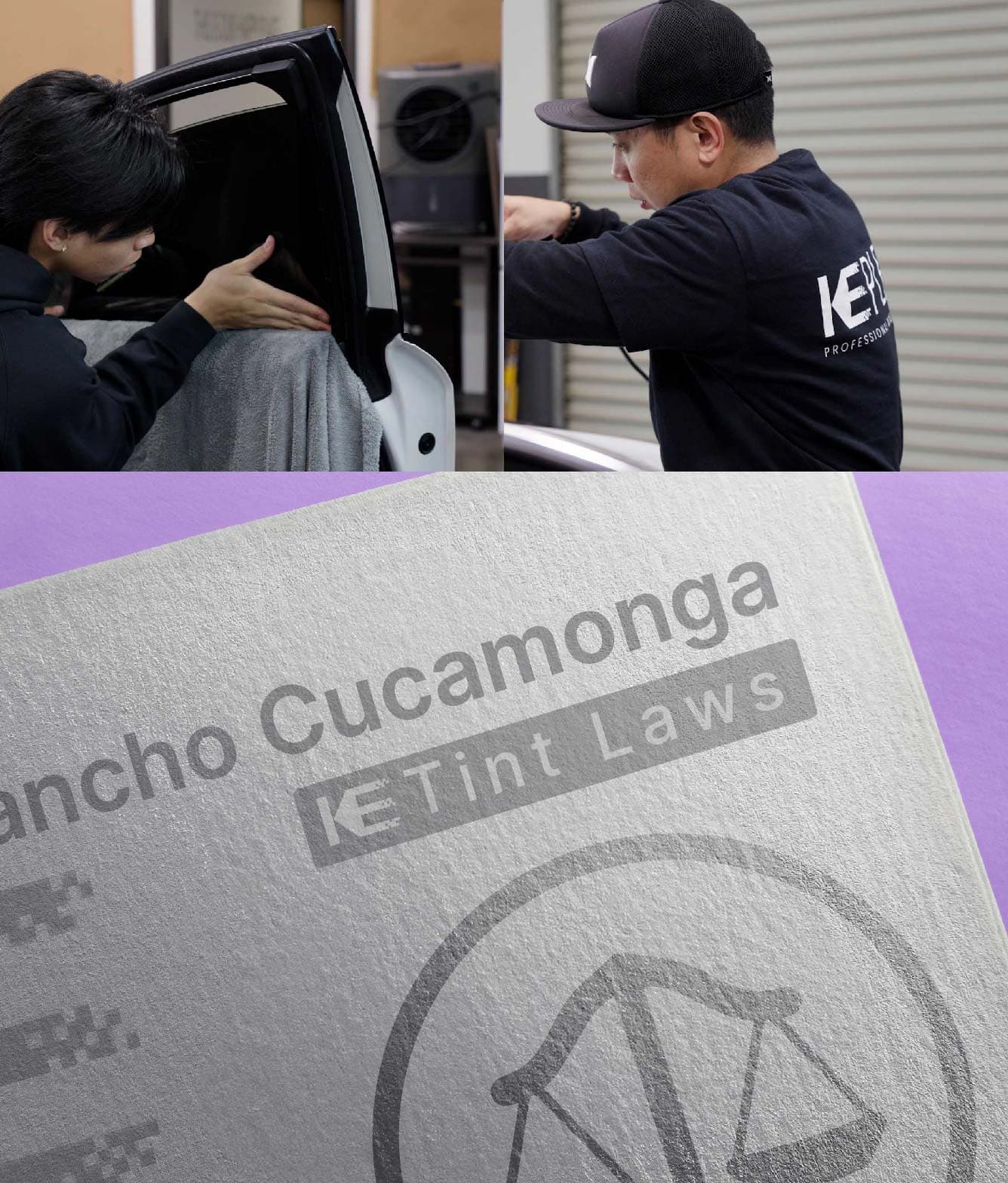 Window Tint Law Guide for Rancho Cucamonga California