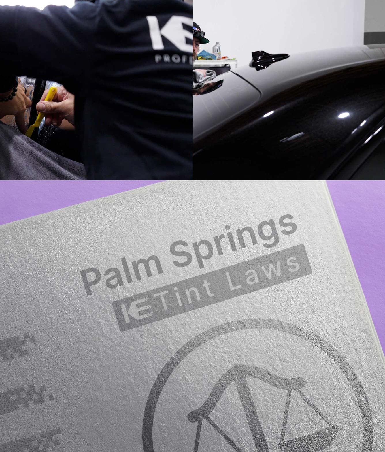Window Tint Law Guide for Palm Springs California