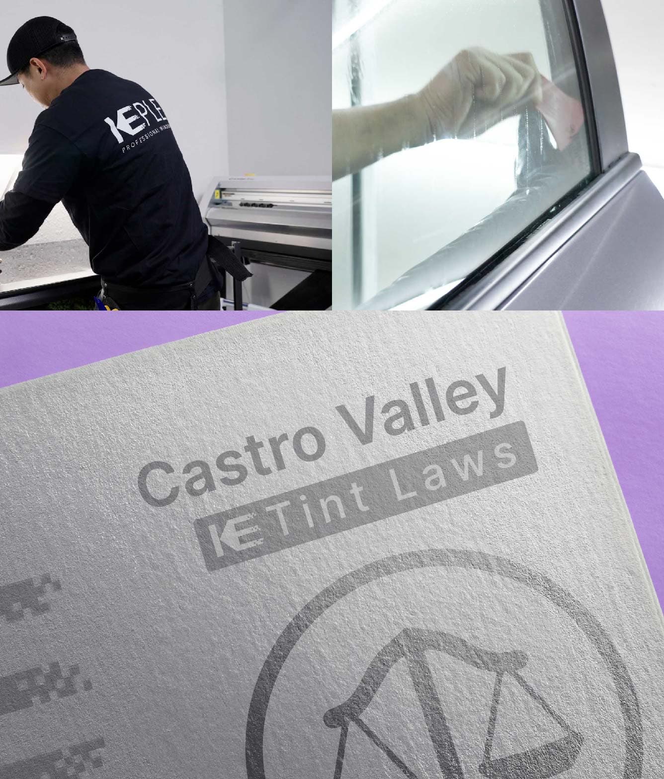 Window Tint Law Guide for Castro Valley California