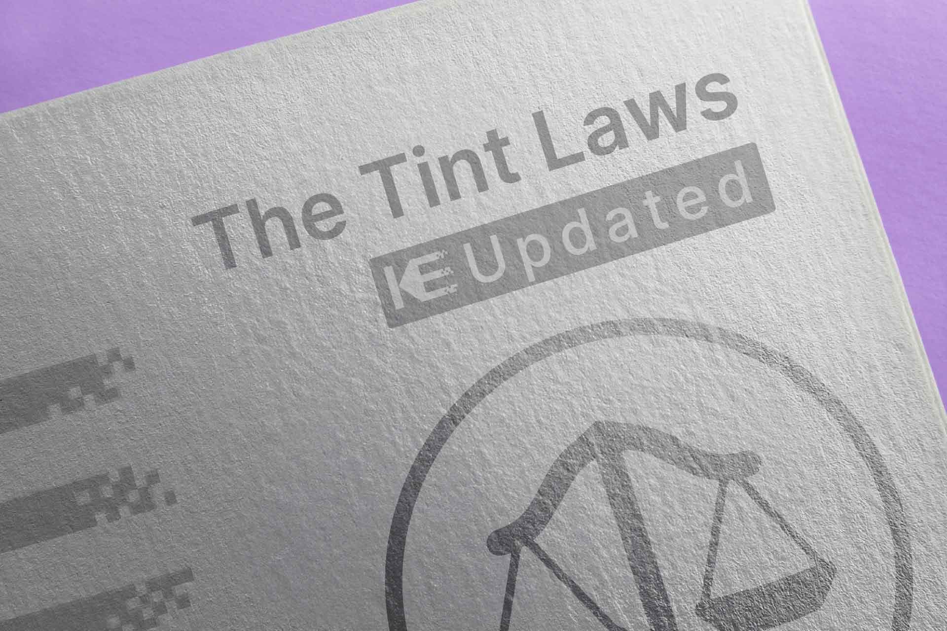 Window tint laws