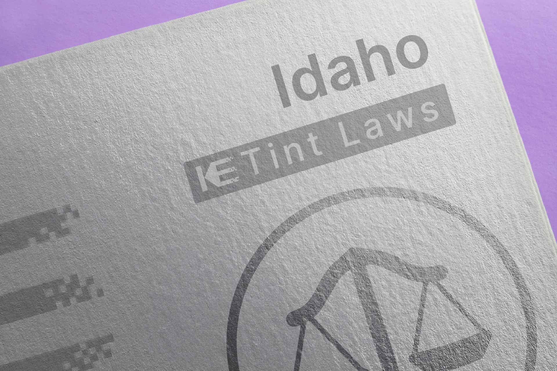 Window Tint Law Guide for Idaho