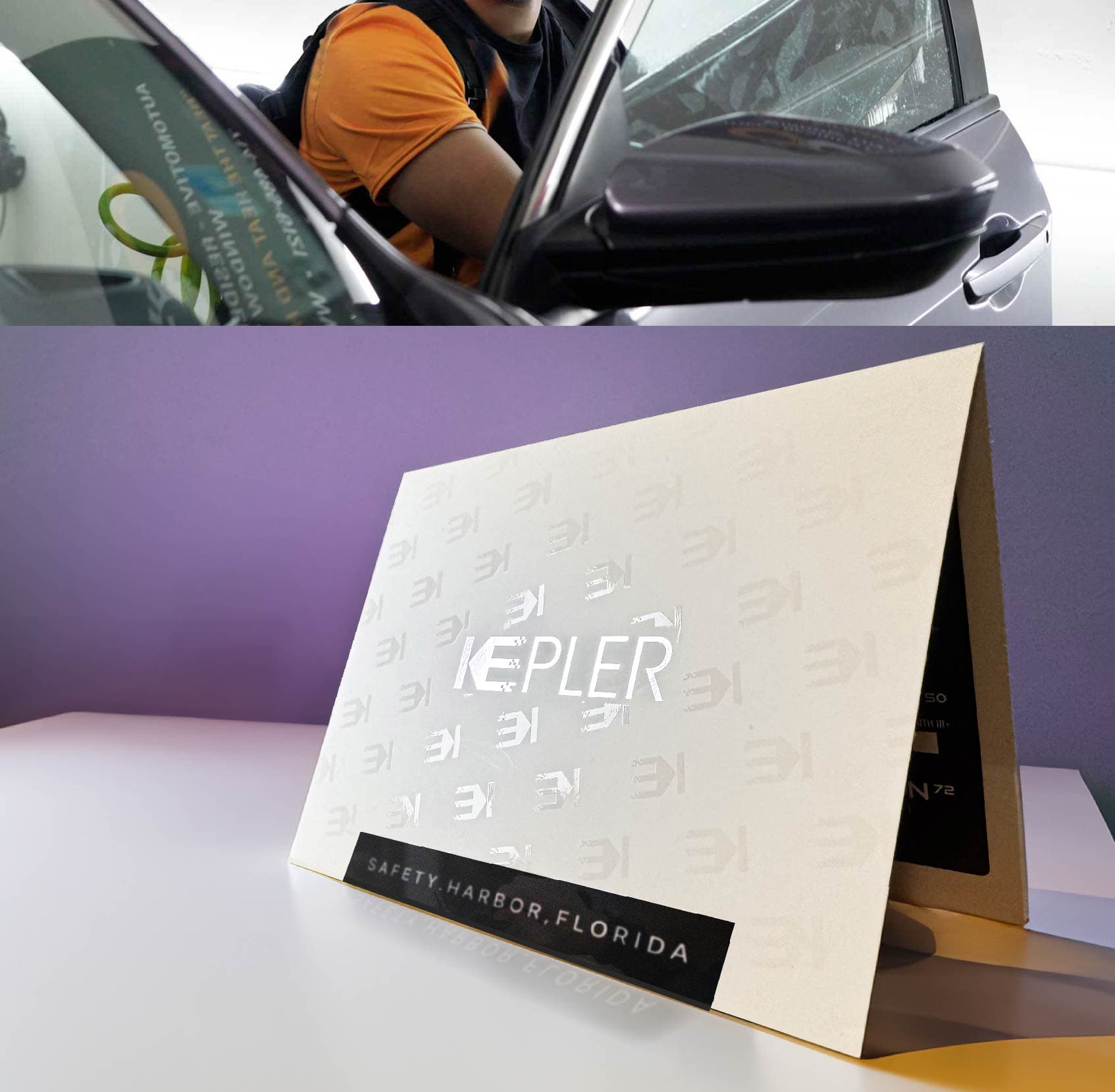 Professional Window Tinting Warranty Safety Harbor Specialist in Action