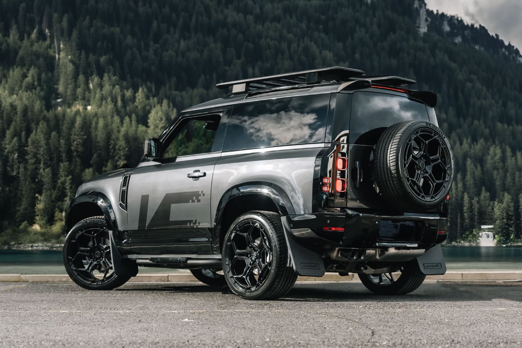 Kepler-branded Land Rover Defender with premium window tinting
