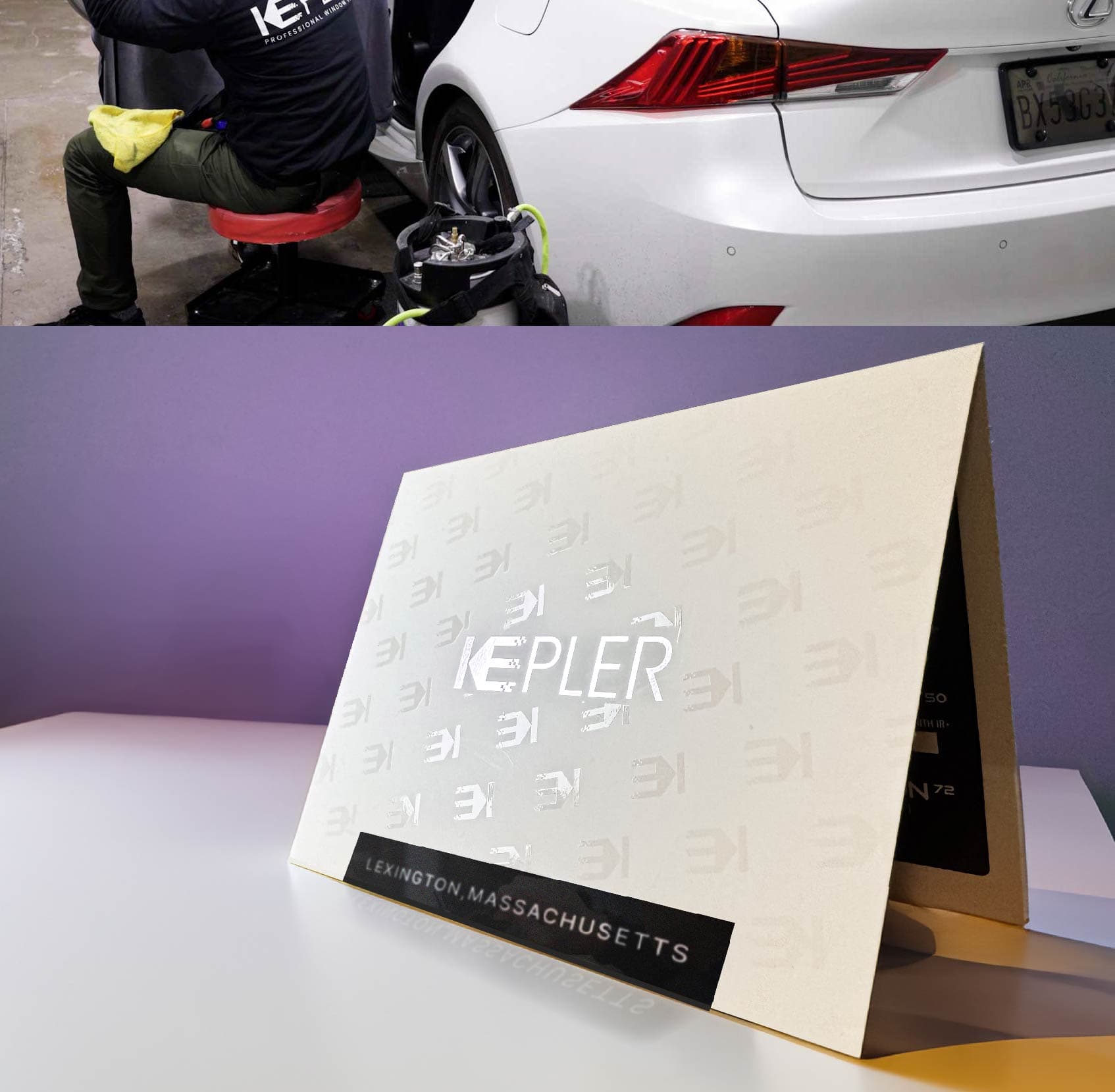 Expert Window Tinting Warranty Lexington Expert in Action