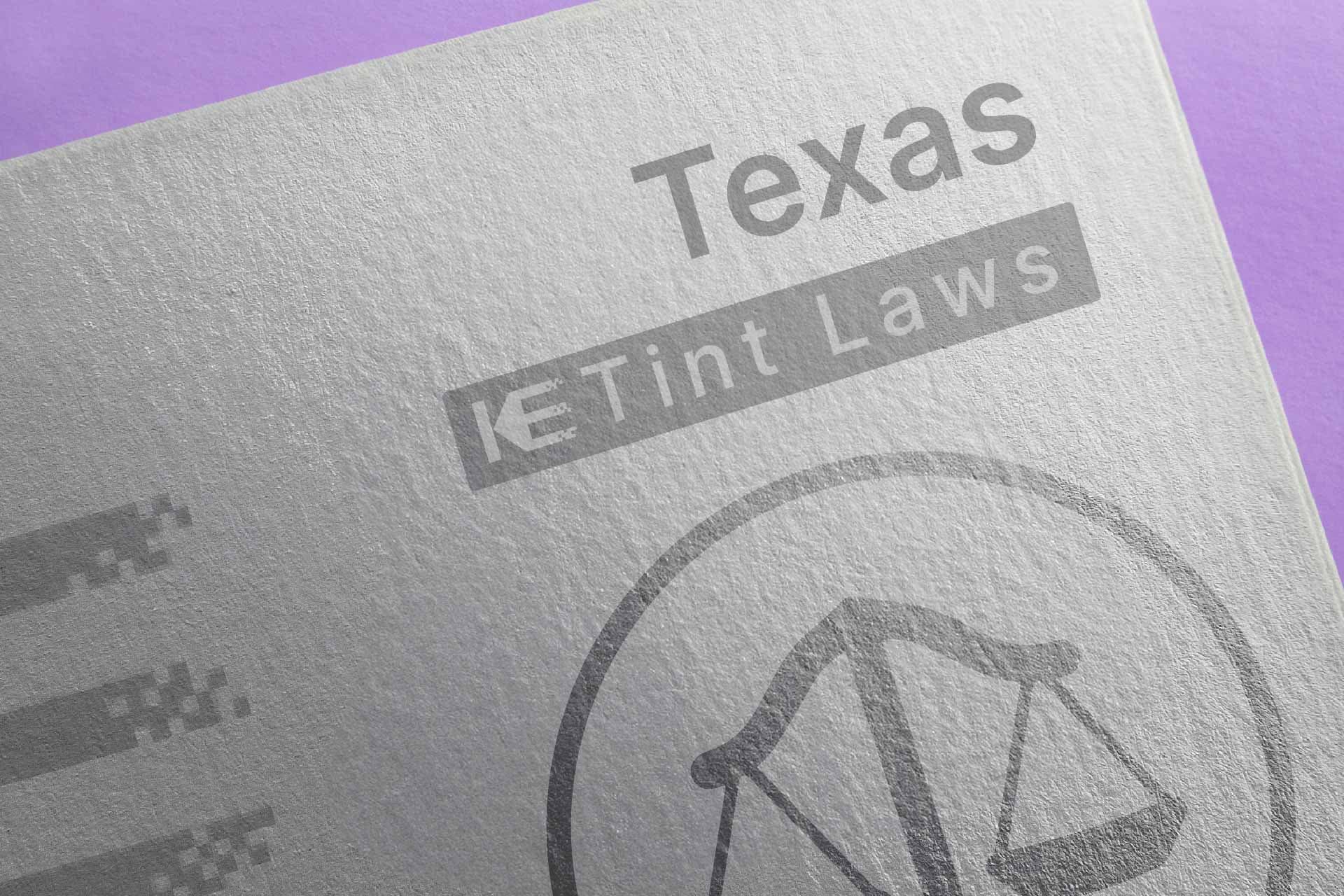 Window Tint Law Guide for Texas