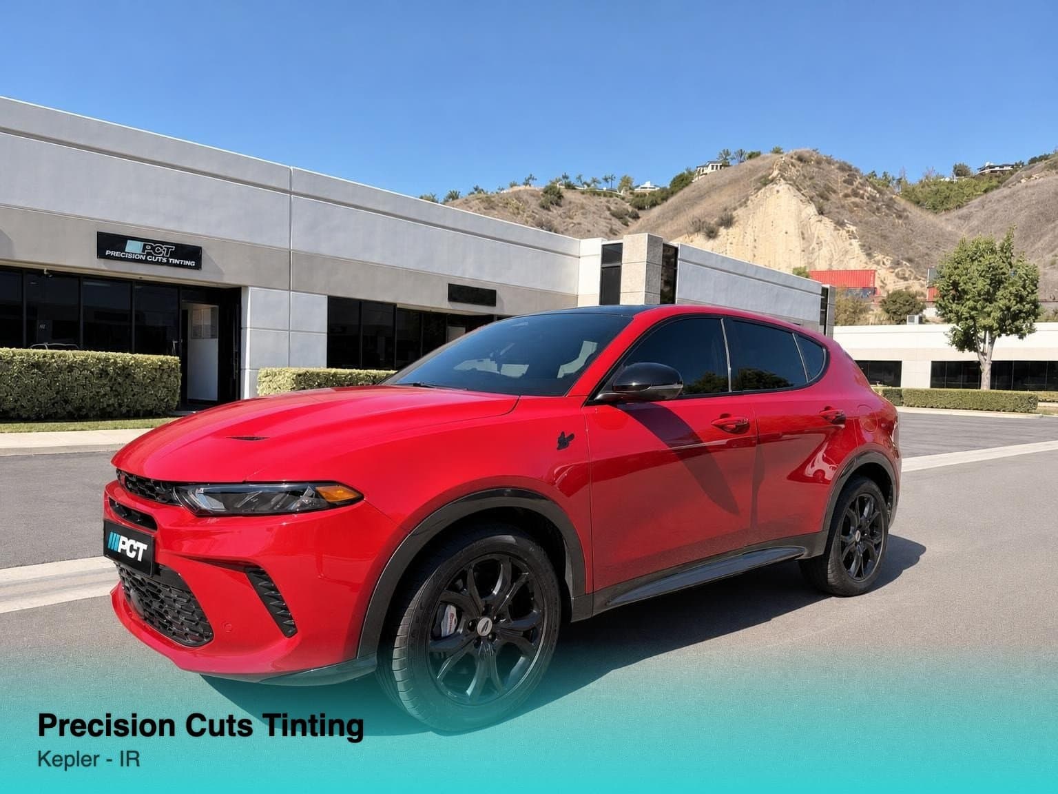 2024 Dodge Hornet with Kepler - IR window tint in Yorba Linda, California — installed by Precision Cuts Tinting (photo 1)