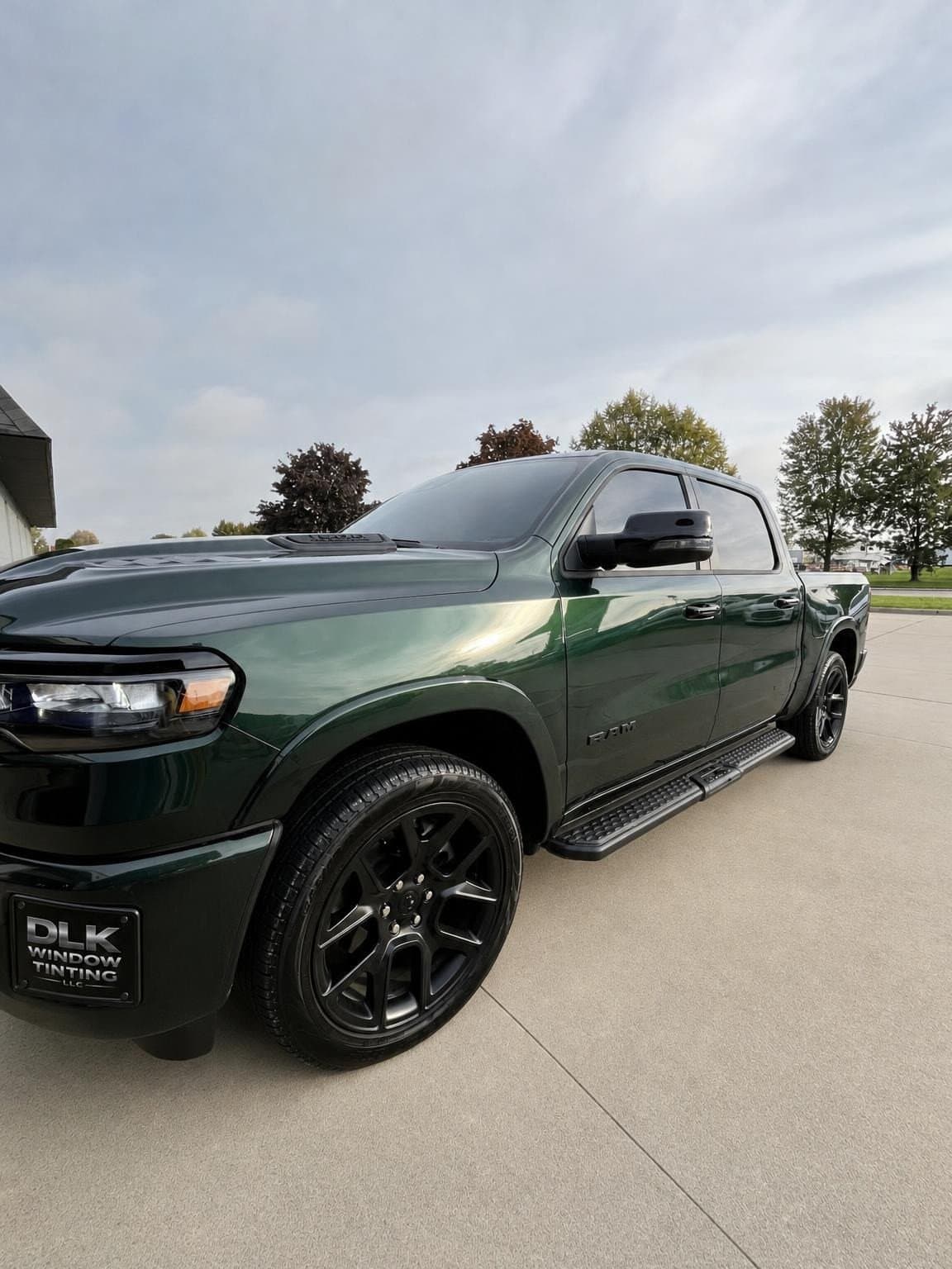 2026 Dodge Ram Pickup 1500 with Kepler - Standard window tint in Mount Clemens, Michigan — installed by DLK Window Tinting (photo 1)