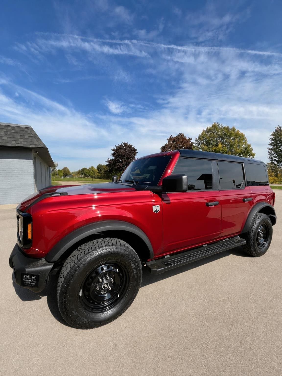 2026 Ford Bronco with Kepler - IR window tint in Mount Clemens, Michigan — installed by DLK Window Tinting (photo 1)