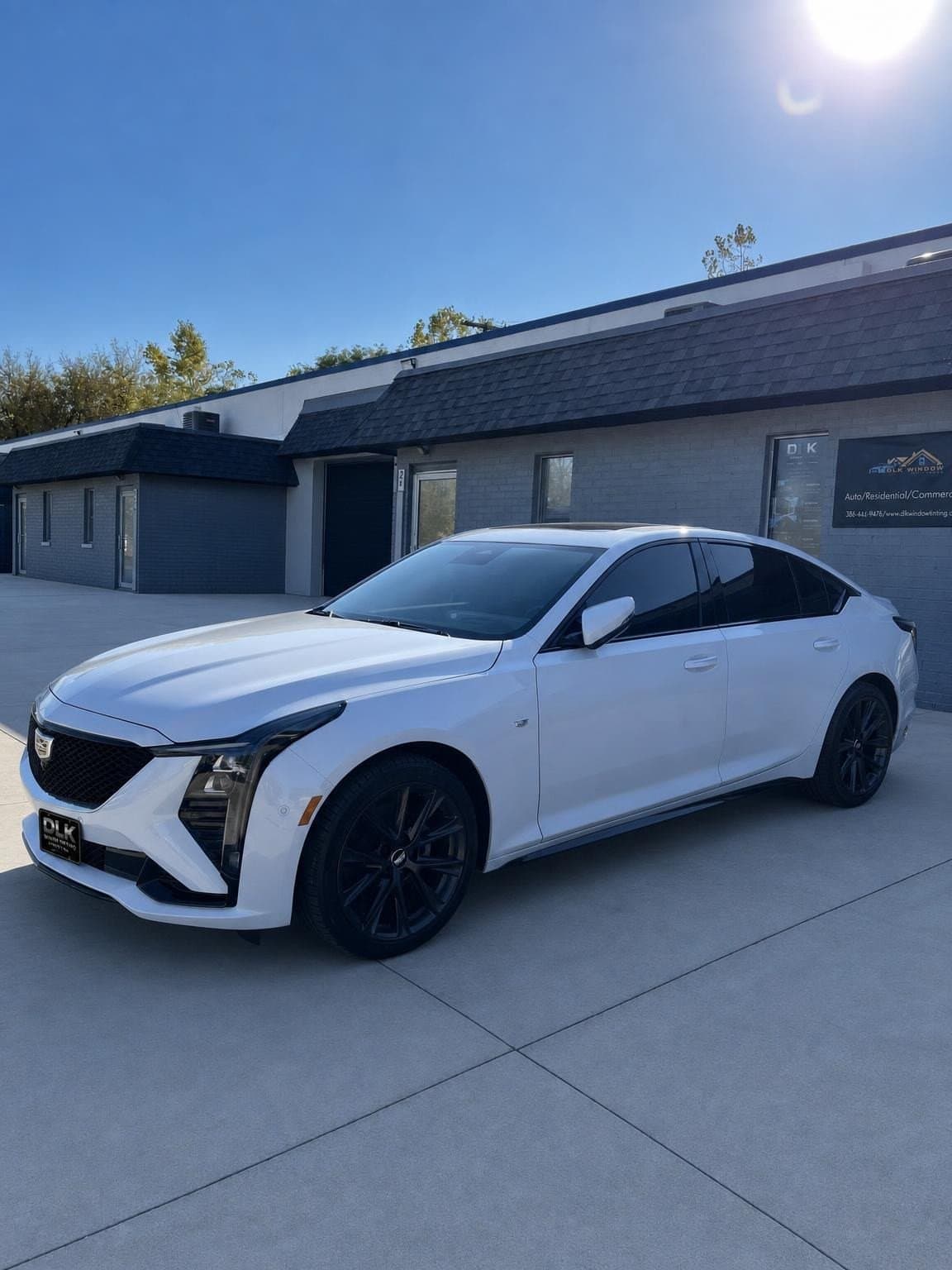 2026 Cadillac CT5 with Kepler - IR window tint in Mount Clemens, Michigan — installed by DLK Window Tinting (photo 1)