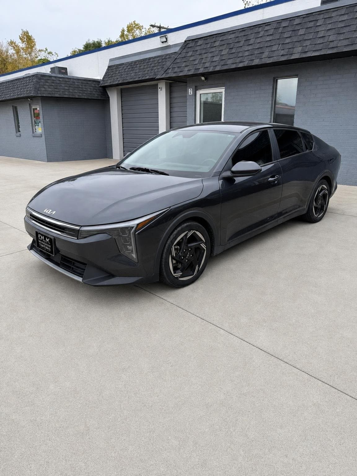 2025 Kia K4 with Kepler - Helios Standard window tint in Mount Clemens, Michigan — installed by DLK Window Tinting (photo 1)